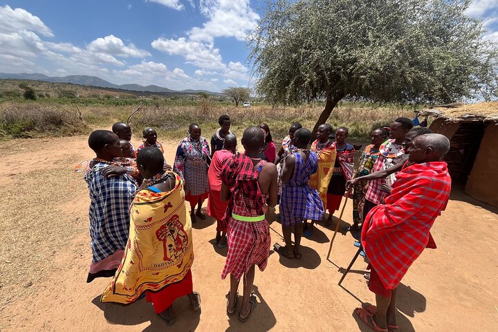 Authentic Maasai Village Visit