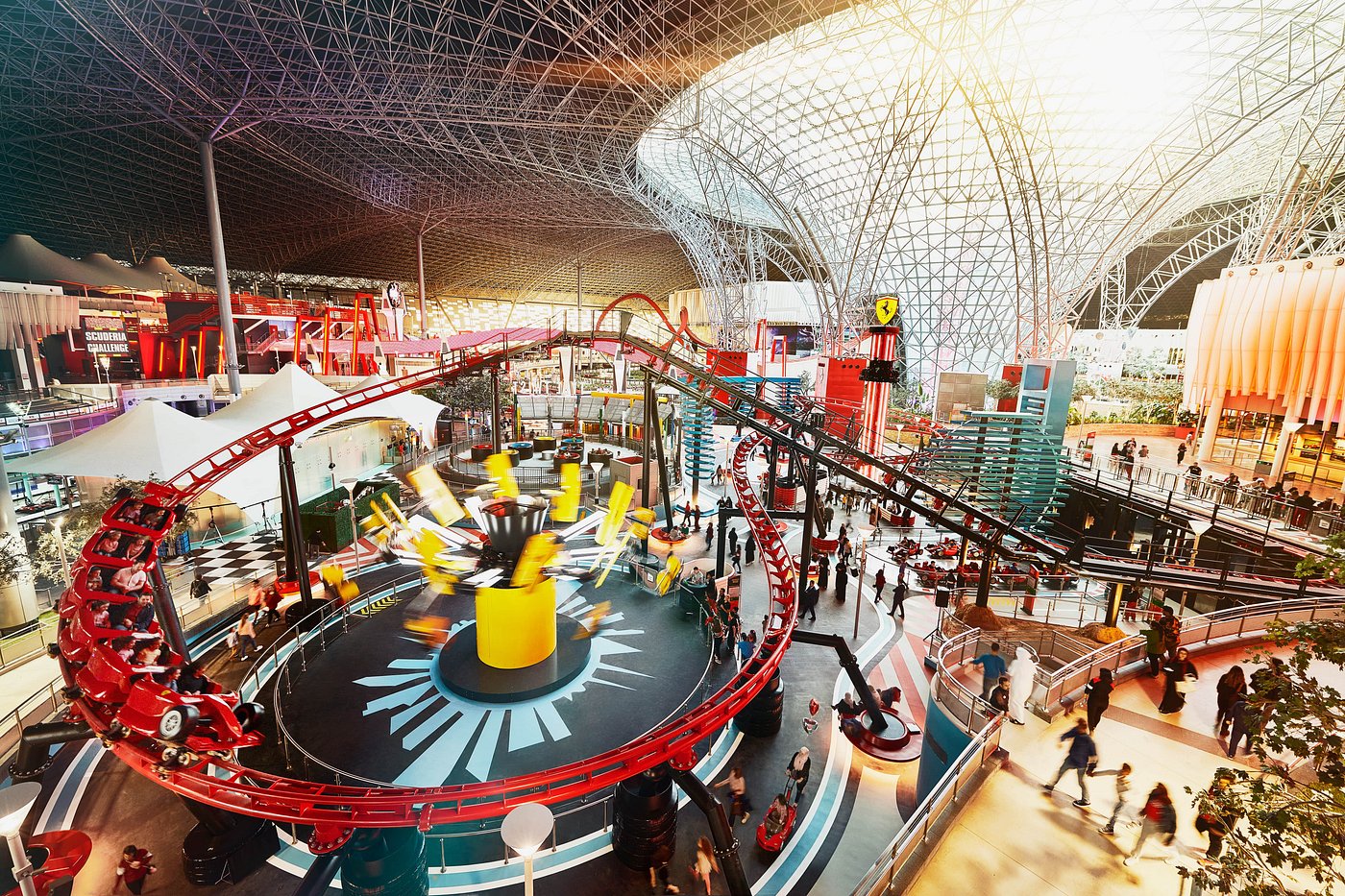 Ferrari World Theme Park Entrance